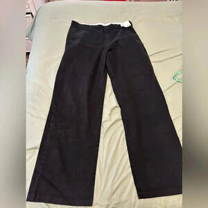 NWT Aero straight leg stretch black Pants Size 10R